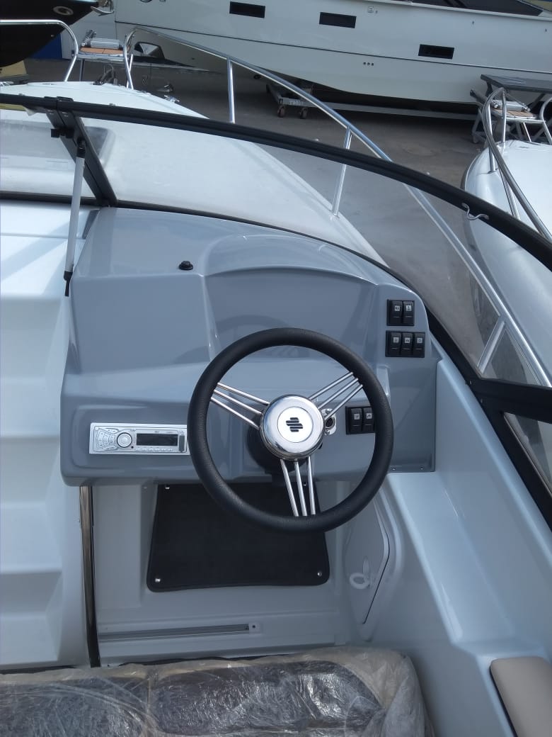Audio player and marine speakers in cockpit, 2pcs
