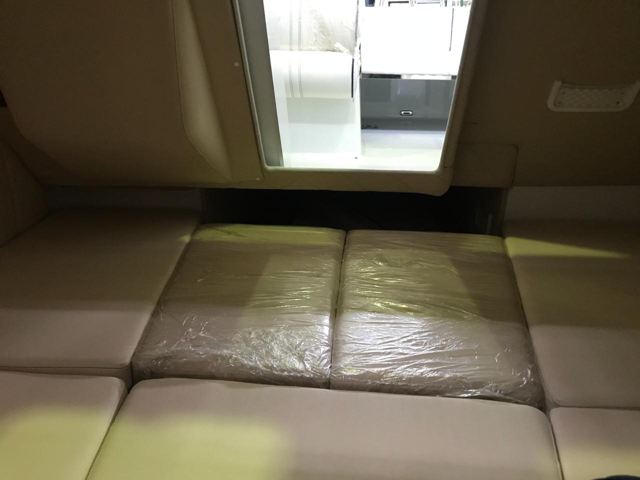 Extra cushion in the cabin
